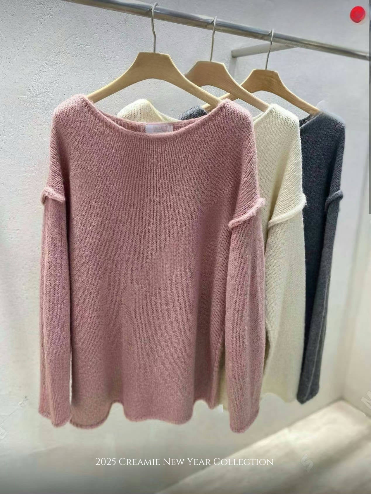 3色入！明線長款毛衣🧶♥️