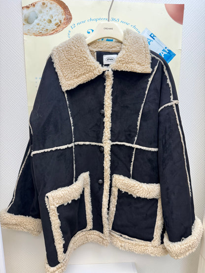 【冬季清倉☃️❄️】 翻領加厚外套