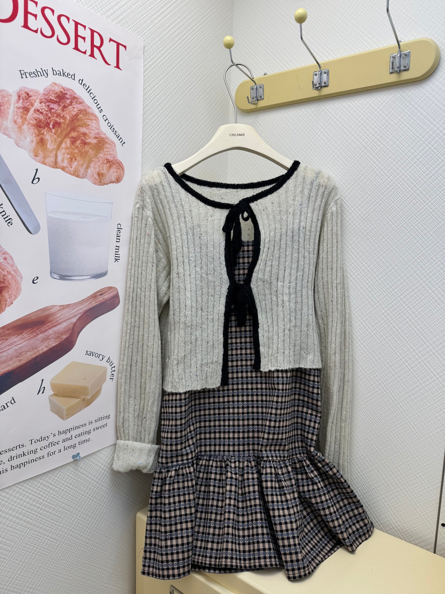 【冬季清倉☃️❄️】 針織綁帶上衣