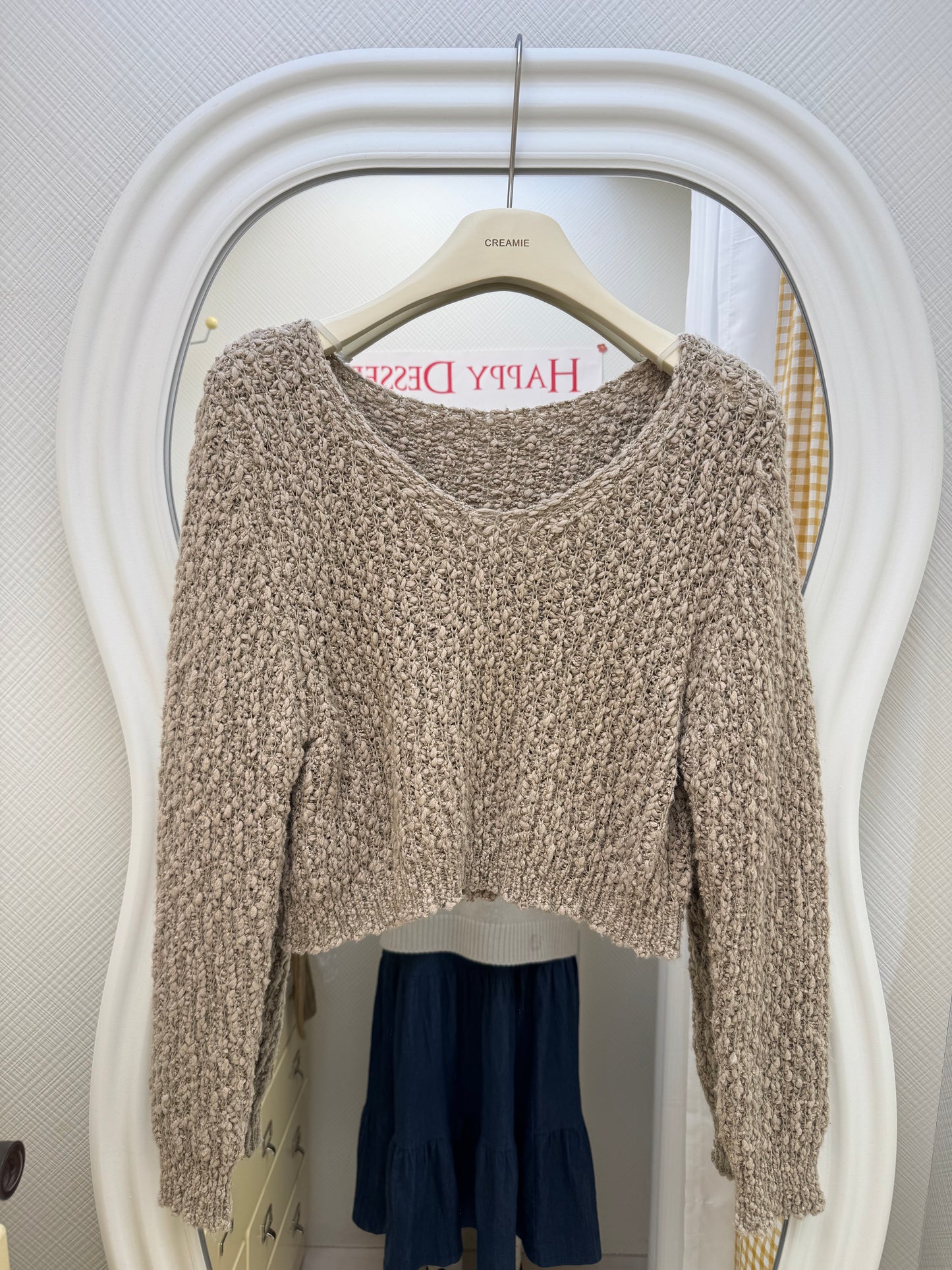 【冬季清倉☃️❄️】 針織v領毛衣