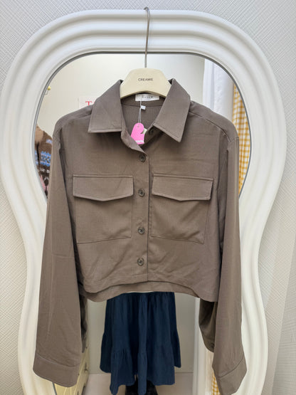 【冬季清倉☃️❄️】 翻領扣鈕襯衫