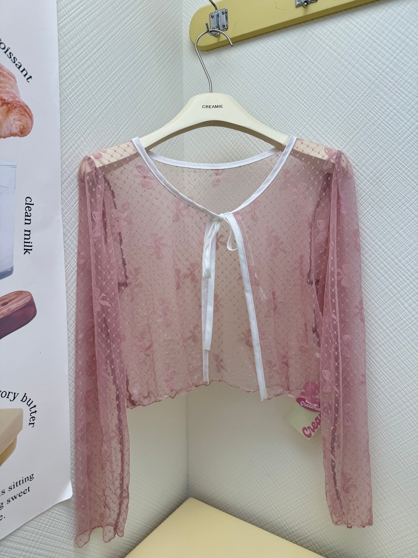 【冬季清倉☃️❄️】 蕾絲長袖開衫