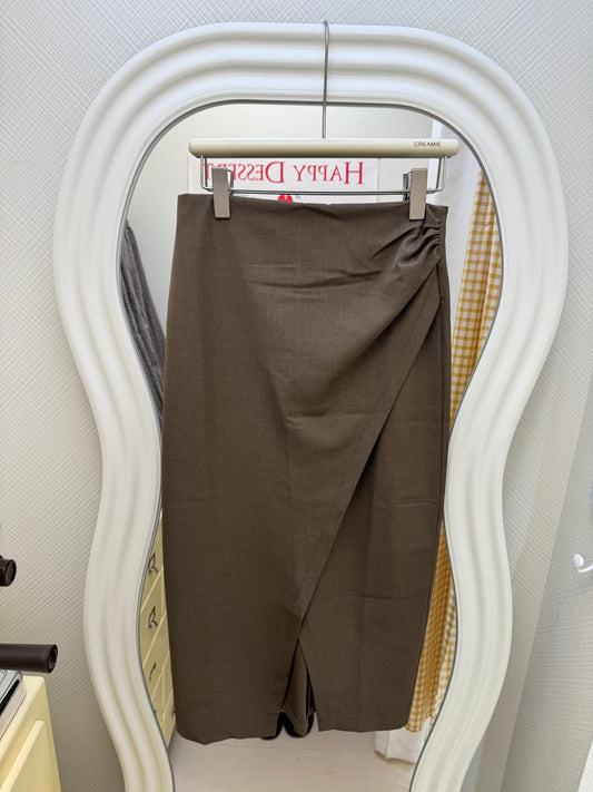 【冬季清倉☃️❄️】 淨色雪紡長裙