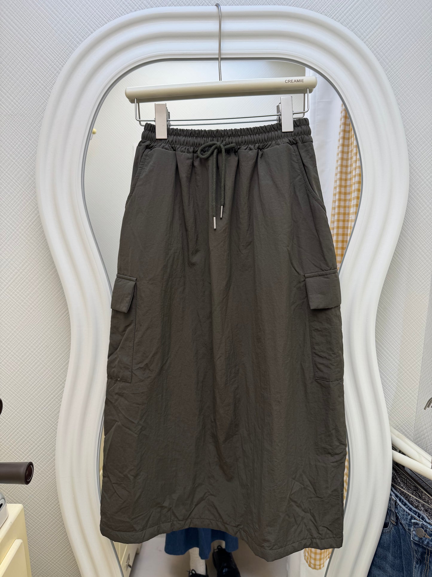 【冬季清倉☃️❄️】 鬆緊工裝長裙