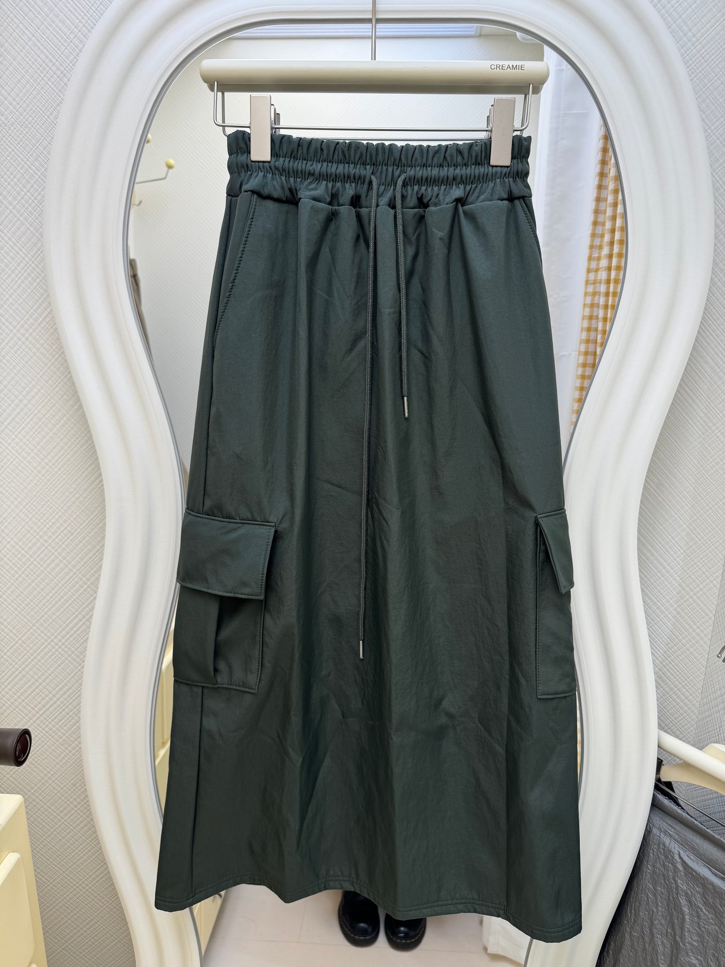 【冬季清倉☃️❄️】 鬆緊工裝長裙