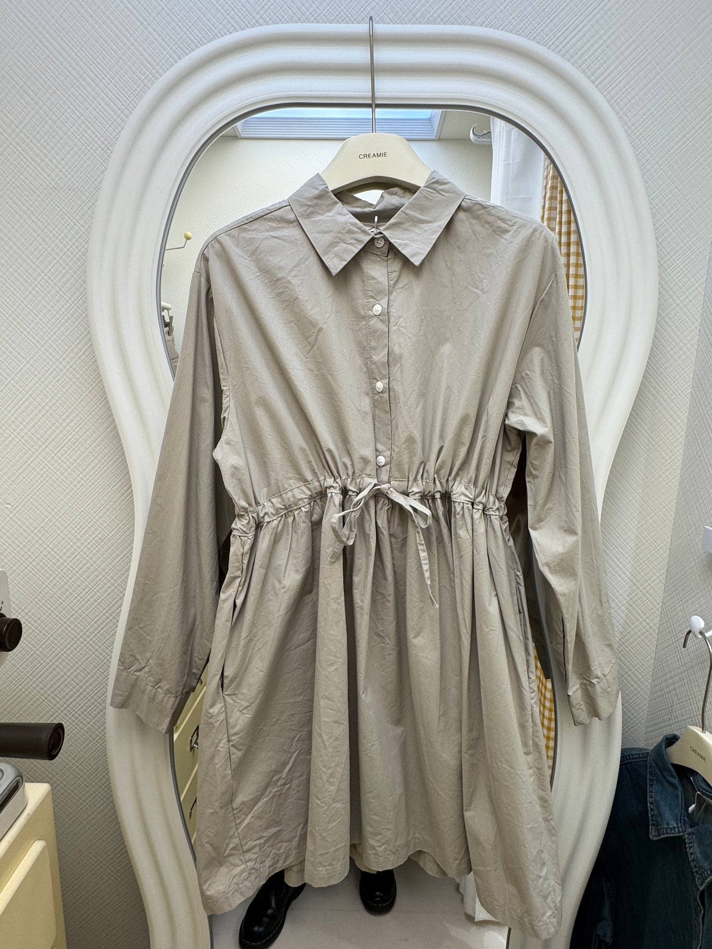 【冬季清倉☃️❄️】 翻領襯衫連身裙