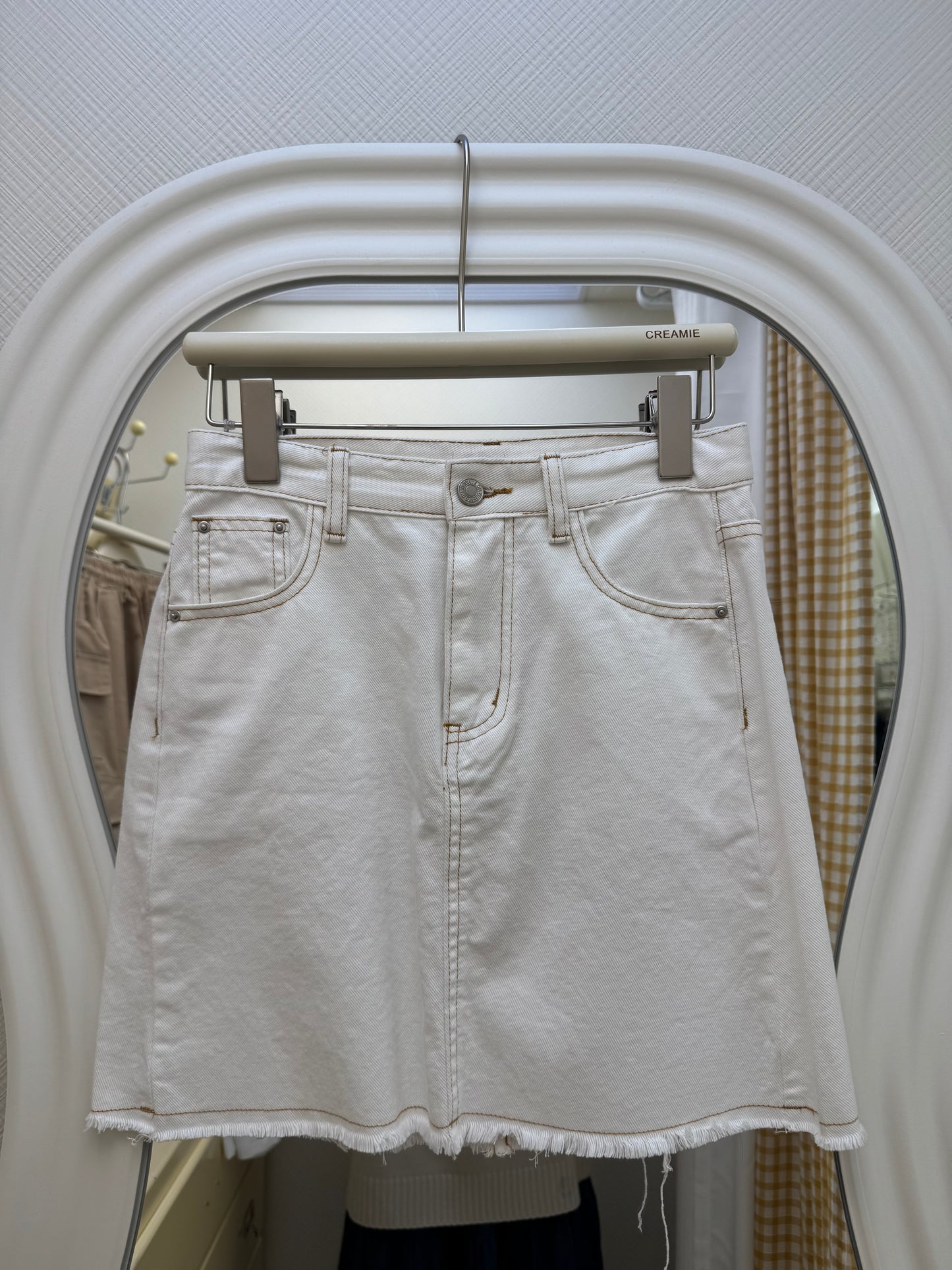 【冬季清倉☃️❄️】 鬆緊牛仔短裙