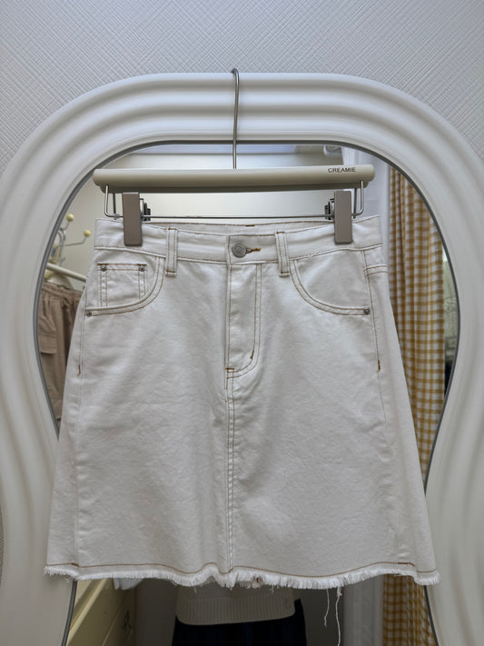 【冬季清倉☃️❄️】 鬆緊牛仔短裙