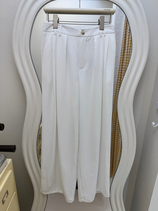 【冬季清倉☃️❄️】 扣鈕雪紡長褲