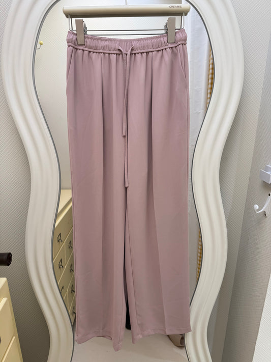 【冬季清倉☃️❄️】 鬆緊雪紡長褲