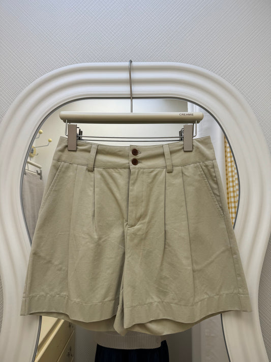 【冬季清倉☃️❄️】 淨色扣鈕短裙