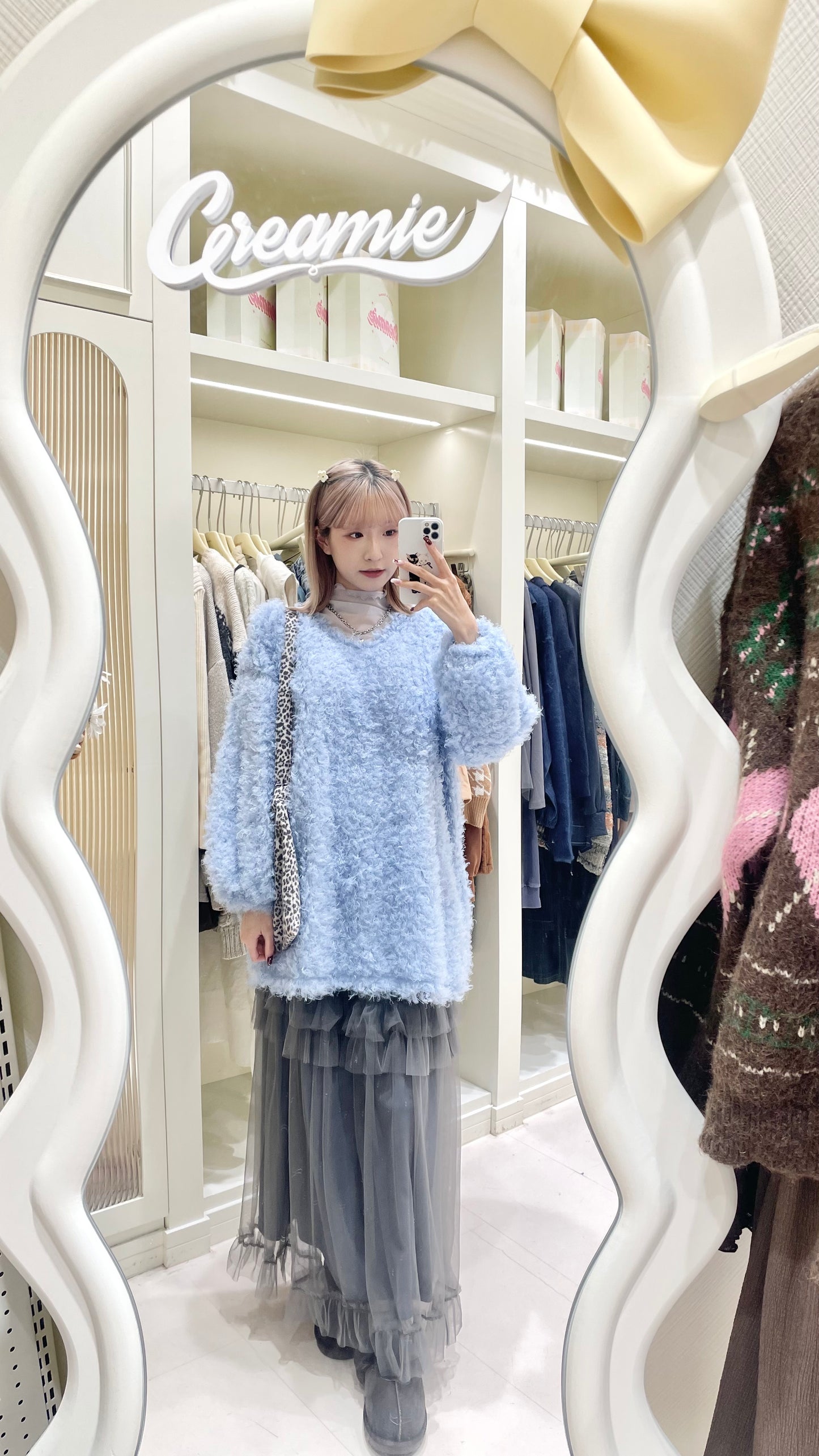 【冬季清倉☃️❄️】 淨色流蘇長袖上衣