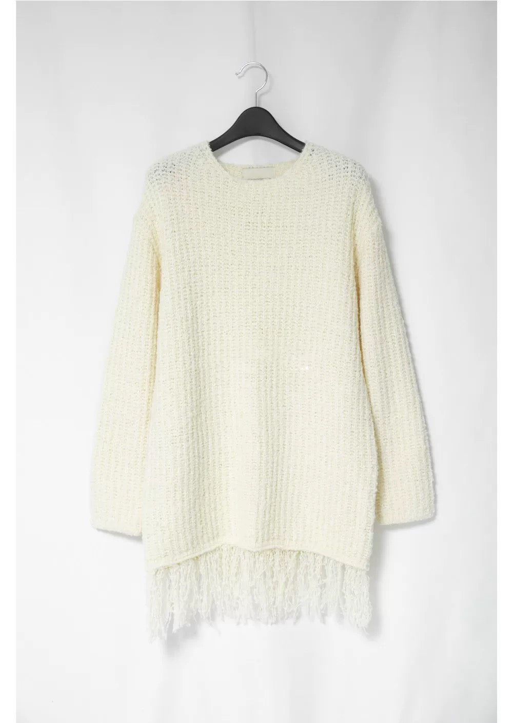 【冬季清倉☃️❄️】 淨色針織流蘇毛衣