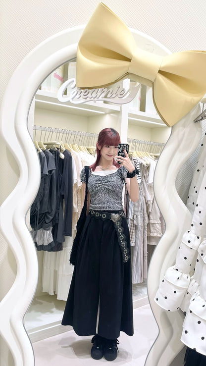 小性感! 開叉半橡筋長裙