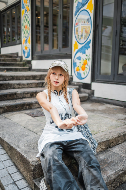 延續熱潮！休閒豹紋帆布袋🩶