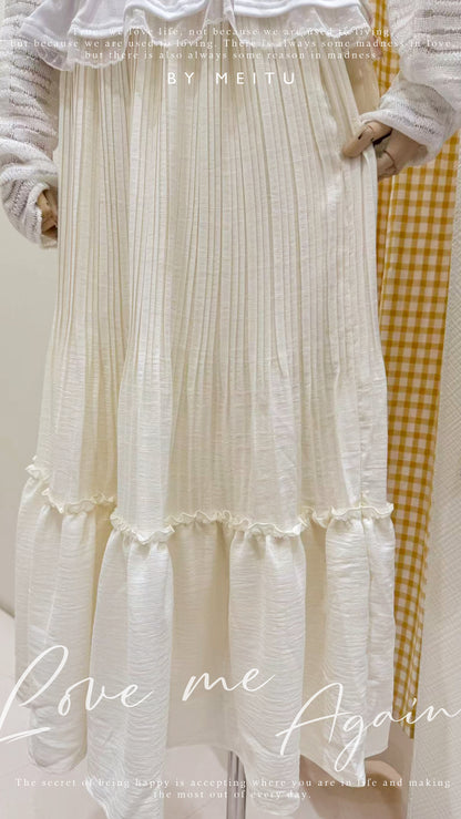 溫柔針織露肩套裝♡⃛⋆⁺