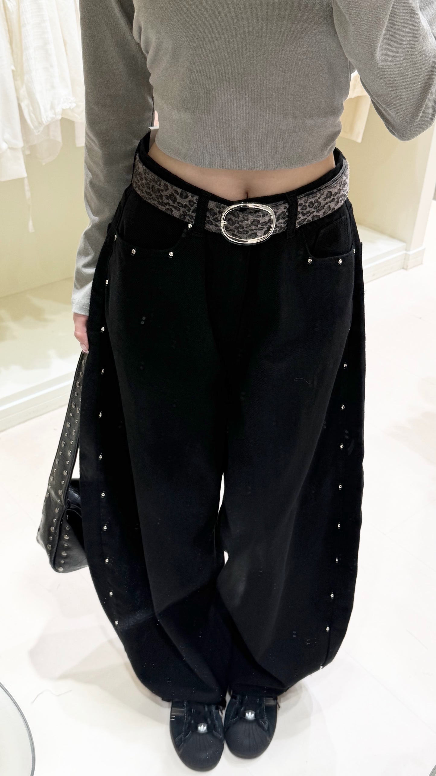 ✫ 韓系貼身星星長袖套裝🎧 ✫