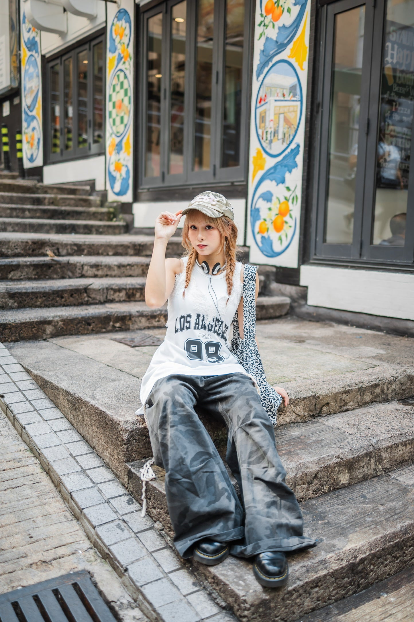 延續熱潮！休閒豹紋帆布袋🩶