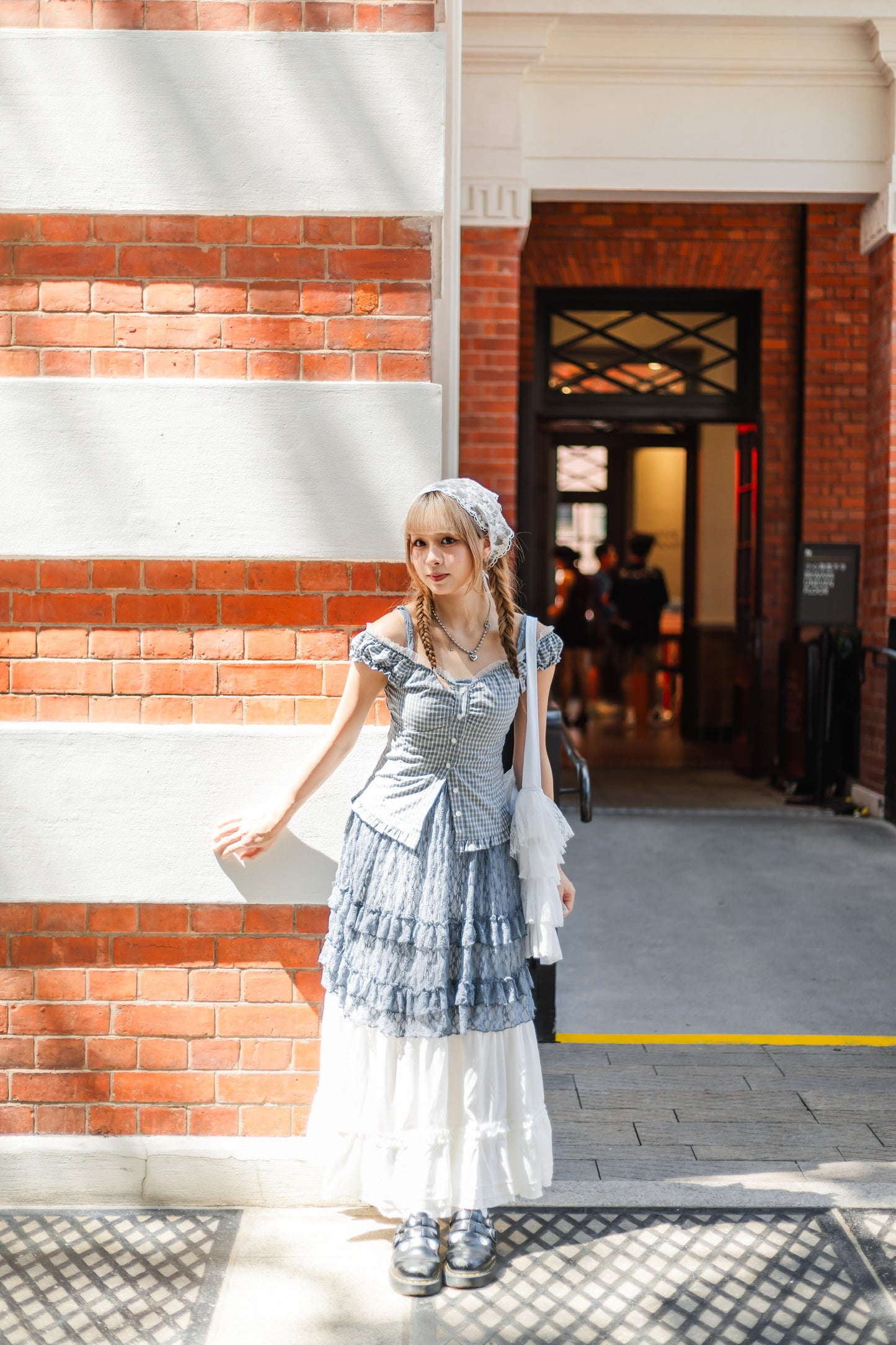 甜美蕾絲單肩包🌸